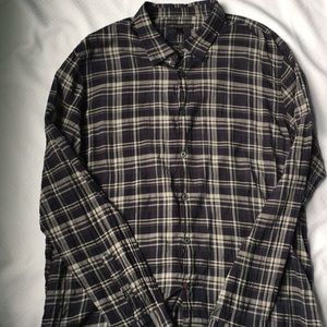 John Varvatos Long Sleeve XL Casual Button Down